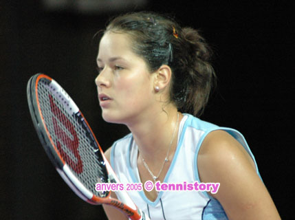 Ana Ivanovic won her second match against Angelika Bachmann 6-1 6-0