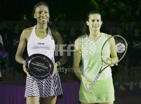 Amelie Mauresmo and Venus Williams 