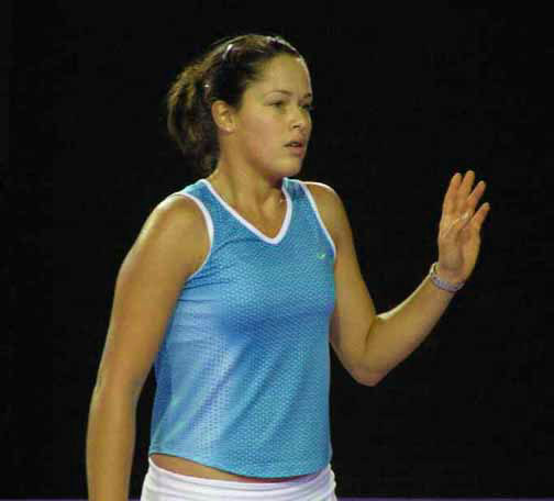 Ana Ivanovic lost the match  against Virginie Razzano with score 3-6 6-2 3-6