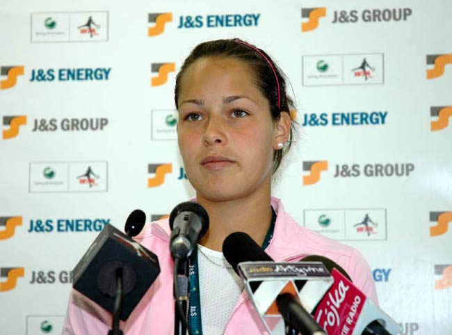 Interview with Ana Ivanovic on tournament J&S Cup in Warsaw