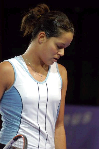 Ana Ivanovic won first round qualification match against Vanessa Henke  6-2 1-6  6-2.