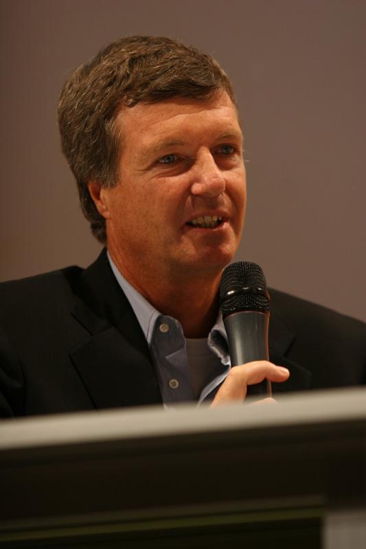 Ana Ivanovic`s coach Zoltan Kuharsky at the exhibition NSA Leadership Convention in Nurnberg, October 2005.