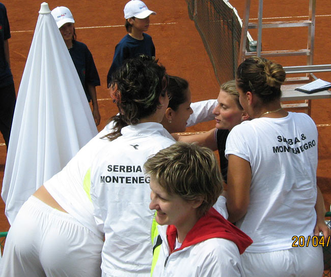 Serbian team congratulated Timotic