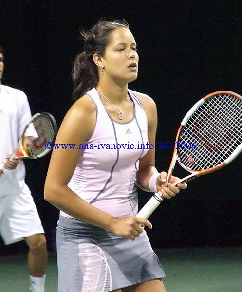 Ana Ivanovic and Novak Djokovic  have won the first mixed doubles match vs the Russian pair Maria Kirilenko - Igor Andreev with the score 6:7 (4) 6:2 7:6 (10-4).