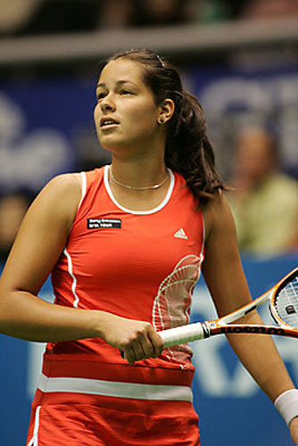 Ana Ivanovic lost the second round match at the Pan Pacific Open tennis tournament in Tokyo to Maria Kirilenko of Russia with score 4-6 4-6, February 02, 2006.